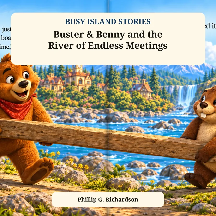 Busy Island Book 1 cover art